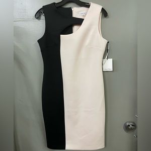 NWT‎ || Calvin Klein Ladies Scuba Sheath Dress